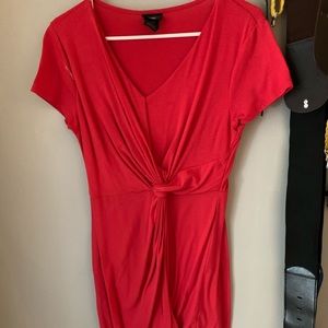 10 DOLLAR SALE ON EVERYTHING: mossimo brand red knot dress